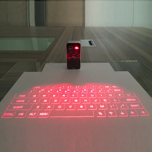 USB Portable Laser Projection Wireless Bluetooth Virtual Keyboard With the Function of Mouse and Gesture For Various Use